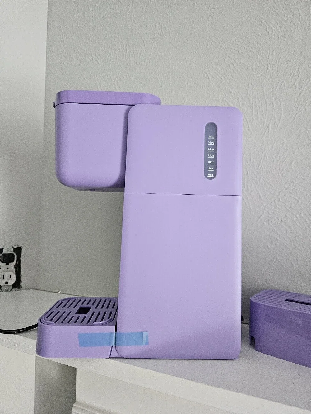 NWOT Tastyle Any Brew Mini Single Serve Coffee Maker- Purple